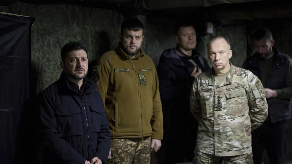 Zelenski destituye al comandante en jefe de las Fuerzas Armadas tras el cese del ministro de Defensa