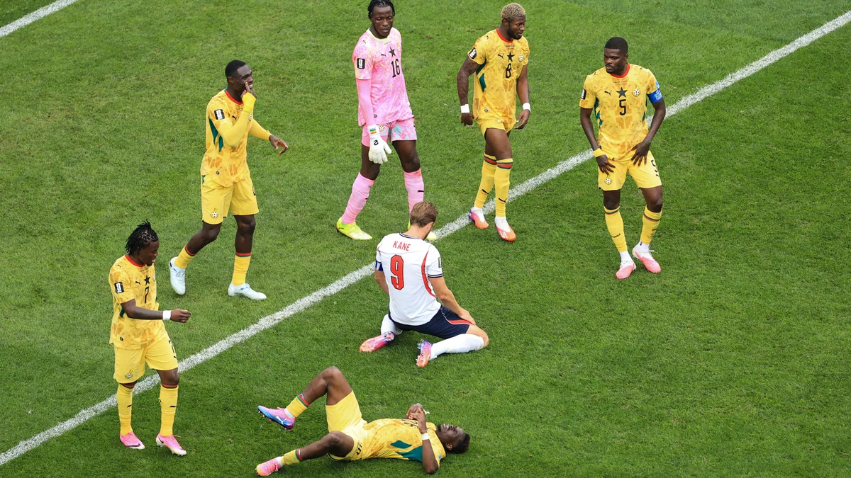 Inglaterra se atasca con Ghana y se jugará la primera plaza del grupo en la última jornada