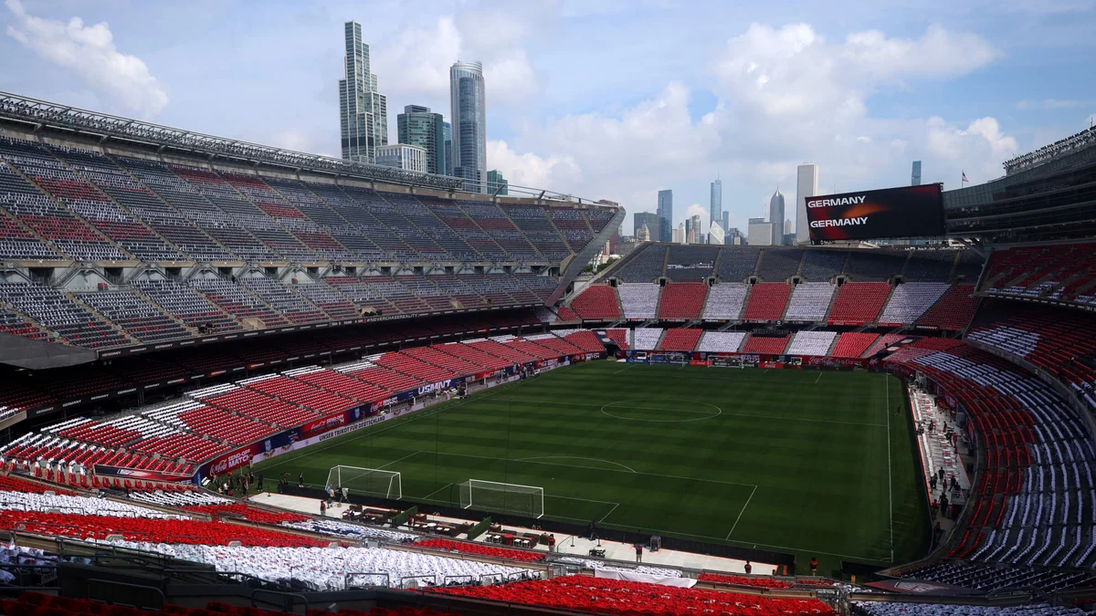 Por qué Chicago llenó Soldier Field con 63.636 personas y aun así no será sede del Mundial 2026