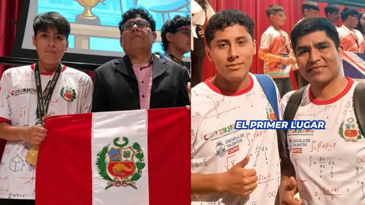 Eros Arce y Steven Valerio dieron al Perú dos medallas de oro en las Olimpiadas Matemáticas Copernicus en Singapur