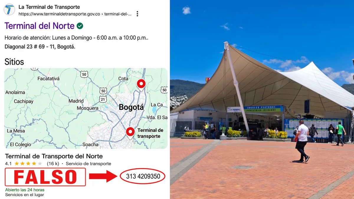 Alerta por estafa con falsos pasajes de la Terminal del Norte con número que figura en buscadores web en plena temporada