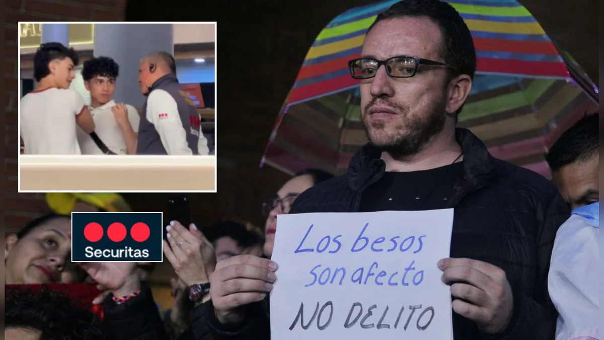 Se pronunció la empresa de seguridad del vigilante que abordó a pareja gay por besarse en el centro comercial Andino en Bogotá: “Respeto”