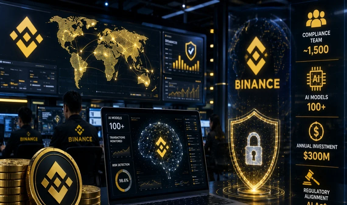 Binance: intelligenza artificiale e compliance, la nuova frontiera della sicurezza nelle criptovalute