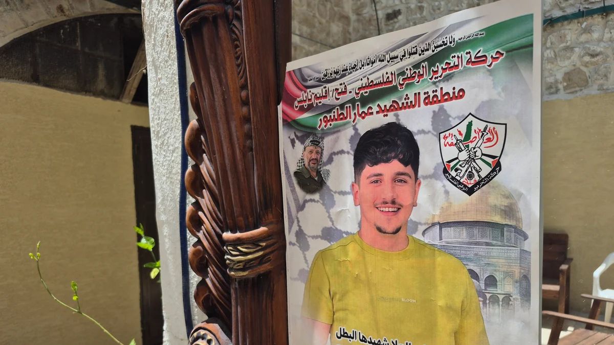Palestinians grieve for a father-to-be shot by Israeli troops the day his son was born