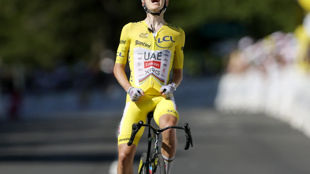 Pogacar, insaciable, salda su deuda con Le Lioran y Juan Ayuso ya acecha el podio del Tour