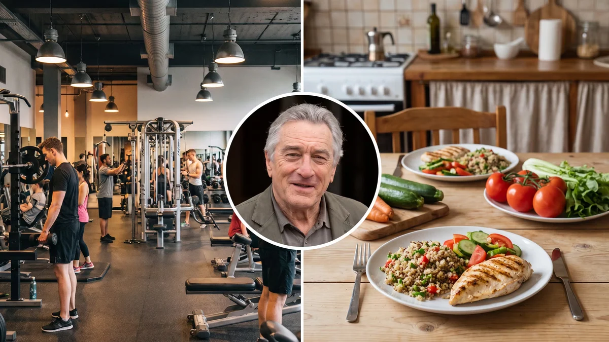 Robert de Niro, a los 82 años: cómo es su dieta y las claves de su entrenamiento