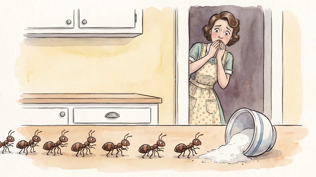 Qué significa tener hormigas en la cocina y cuándo deberías preocuparte