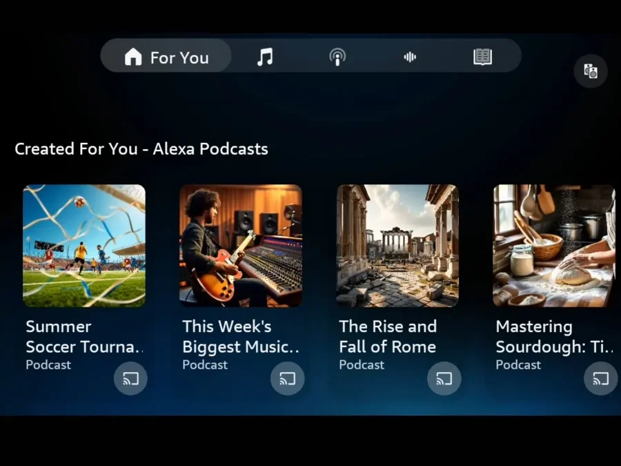Amazon Alexa Plus can now create AI-generated podcasts