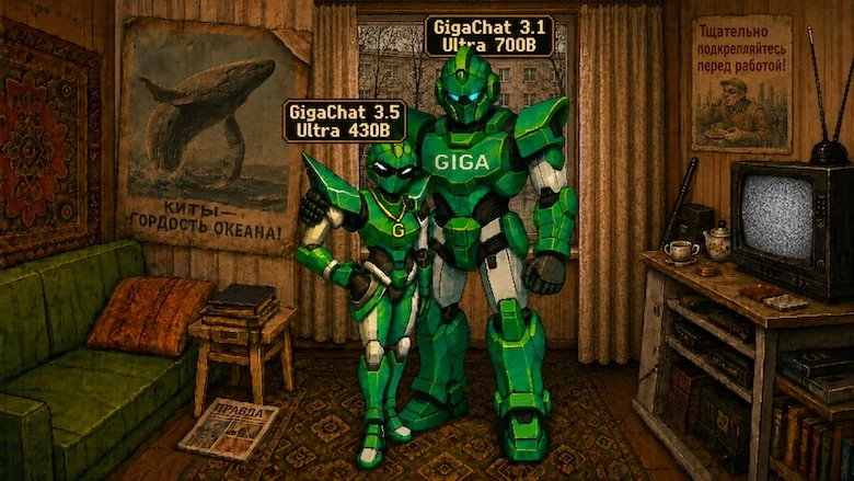 GigaChat 3.5 — меньше, быстрее, сильнее