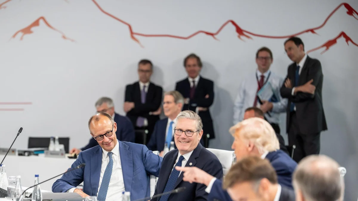 Merz und Macron loben G7-Gipfel als Erfolg