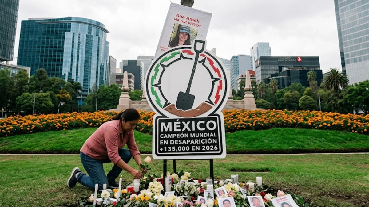 Amnistía Internacional pide esclarecer remoción de antimonumento por desapariciones en CDMX