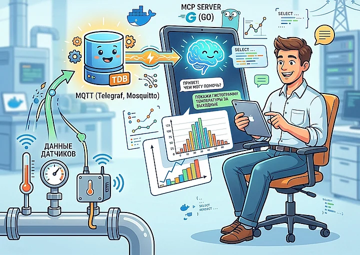 Разговариваем с датчиками на человеческом: как связать MQTT, TimescaleDB и LLM через Model Context Protocol (MCP)