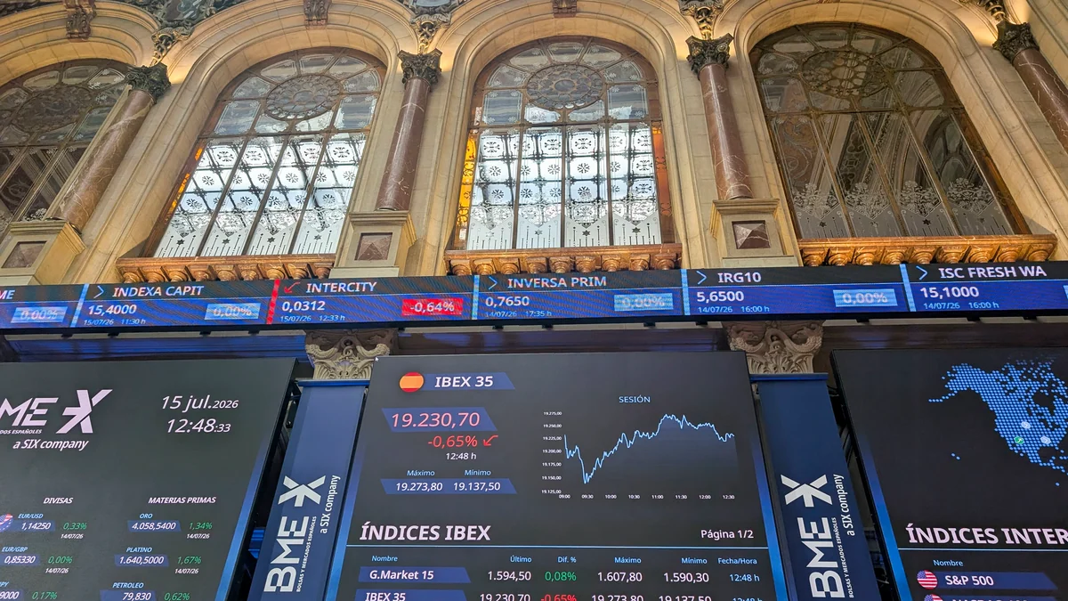 El Ibex vuelve a consolidar niveles
