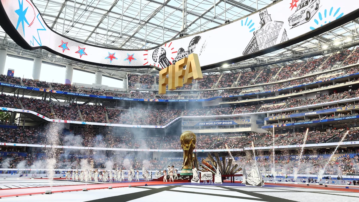 Así fue la última ceremonia inaugural del Mundial 2026 en los Estados Unidos