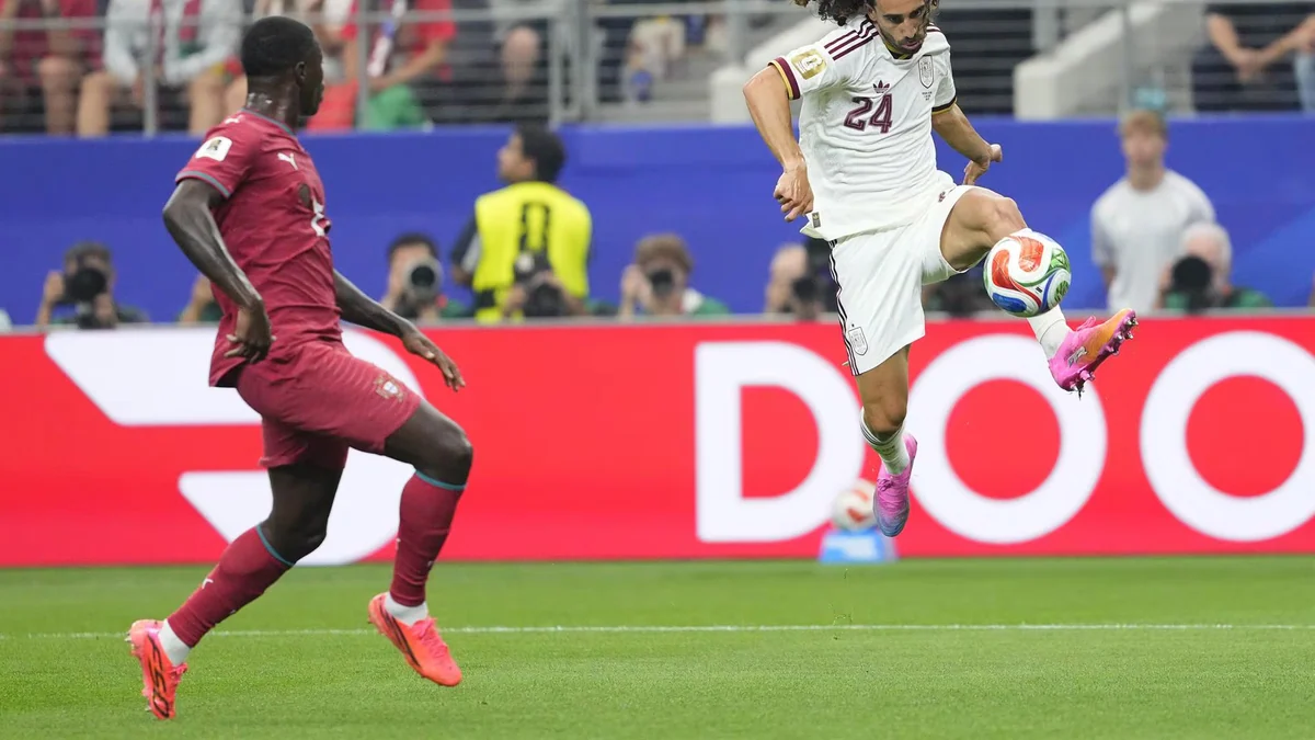 Marc Cucurella: "Los equipos campeones son los que defensivamente son los mejores"