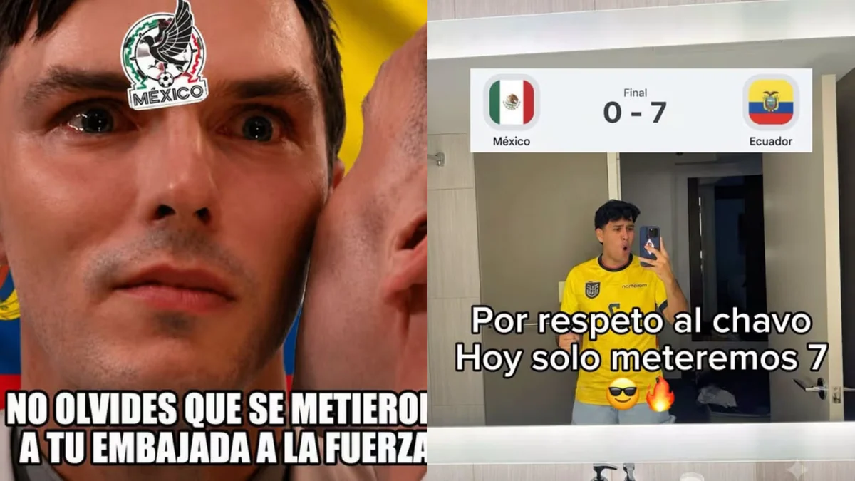 El duelo México vs Ecuador no solo se juega en la cancha: los memes de la batalla entre aficiones que ha desatado el partido mundialista
