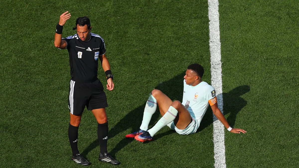 El partido de Mbappé en la victoria de Francia ante Marruecos por el Mundial: del golazo al susto cuando pidió el cambio