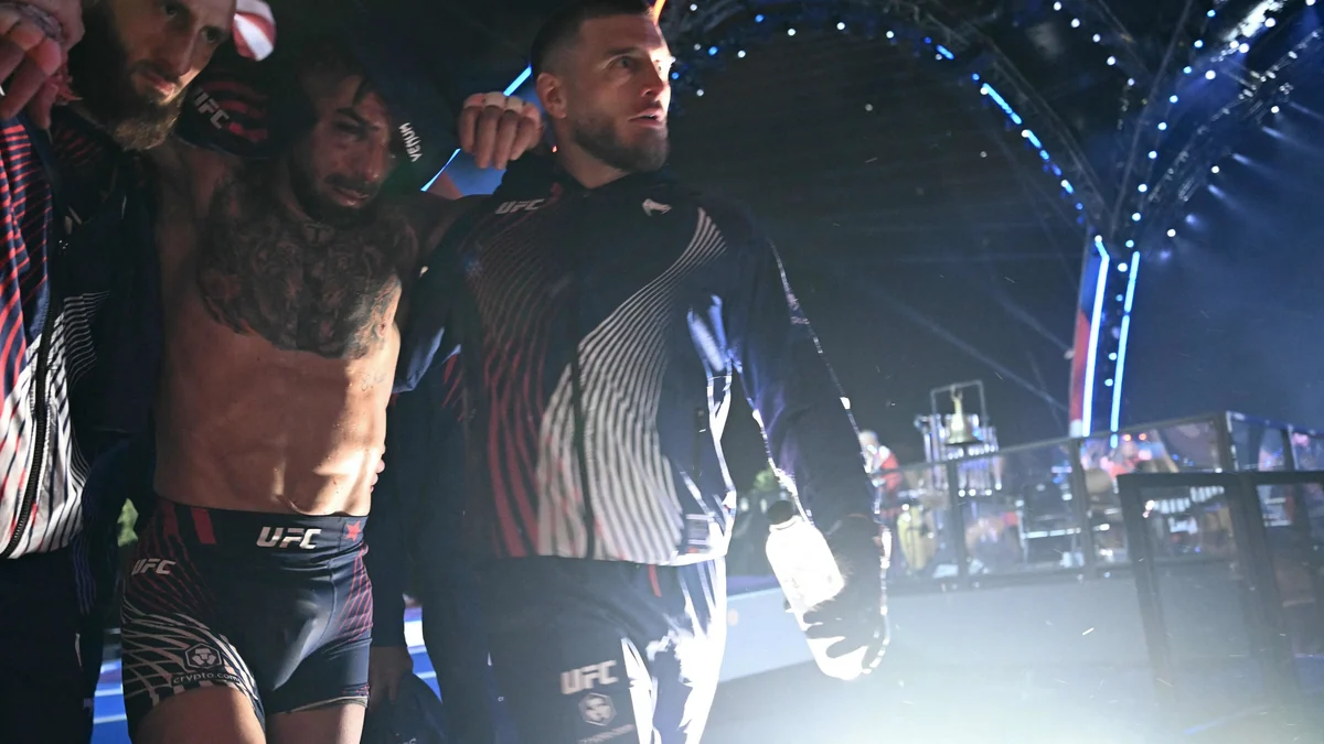 Ilia Topuria y Justin Gaethje suspendidos seis meses sin pelear por obligación médica