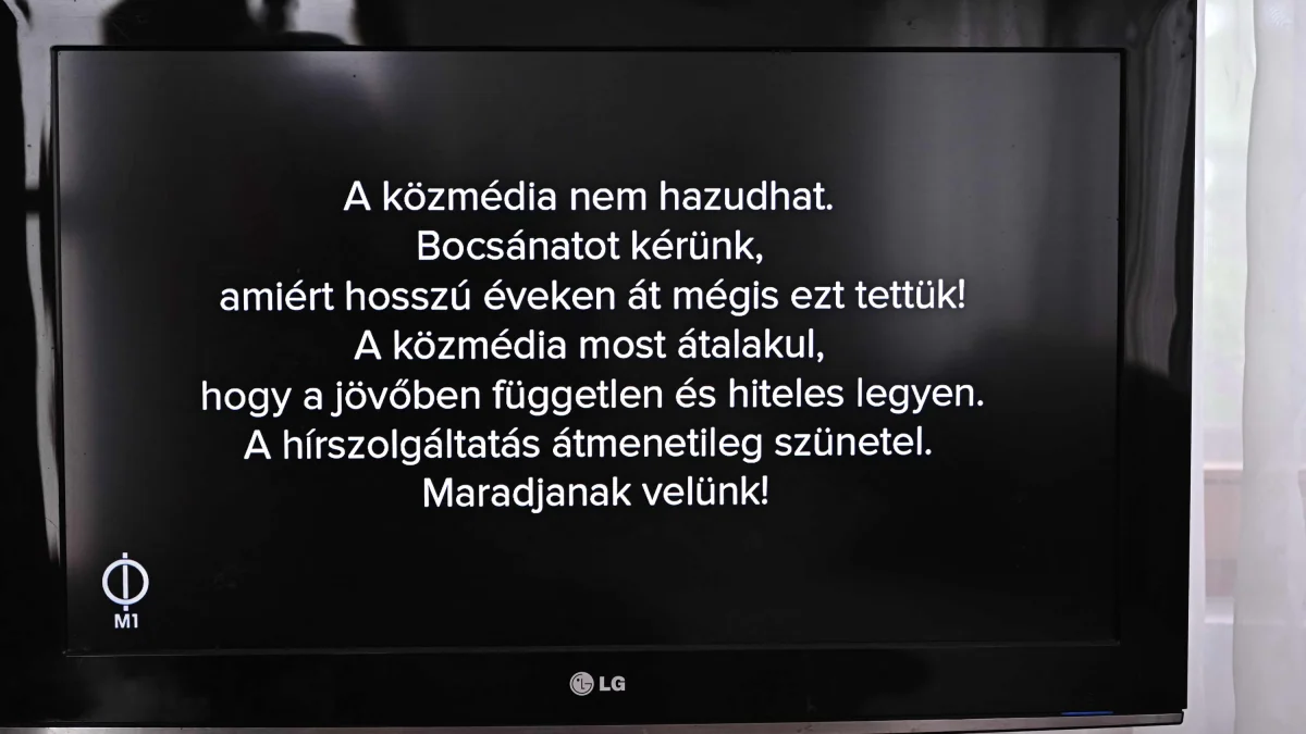 Reform des Staatsfernsehens: Schwarzblende auf Ungarns Bildschirmen
