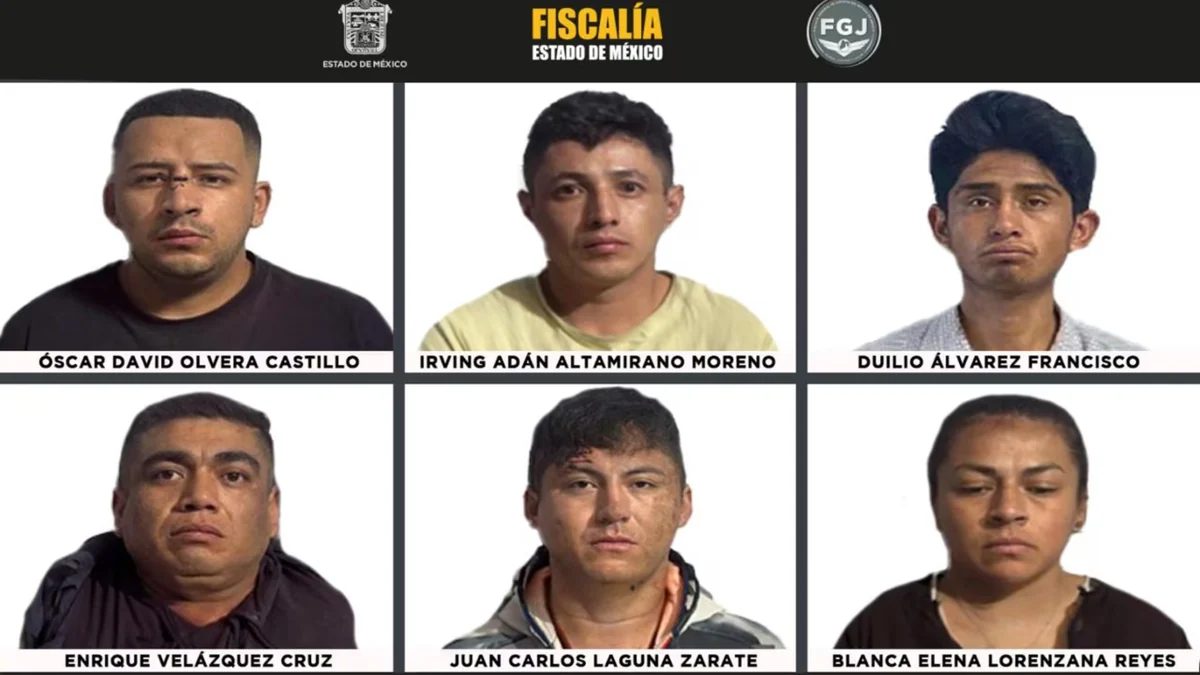 Reciben seis integrantes de “Los Jockes” 150 años de prisión por secuestro exprés en Toluca