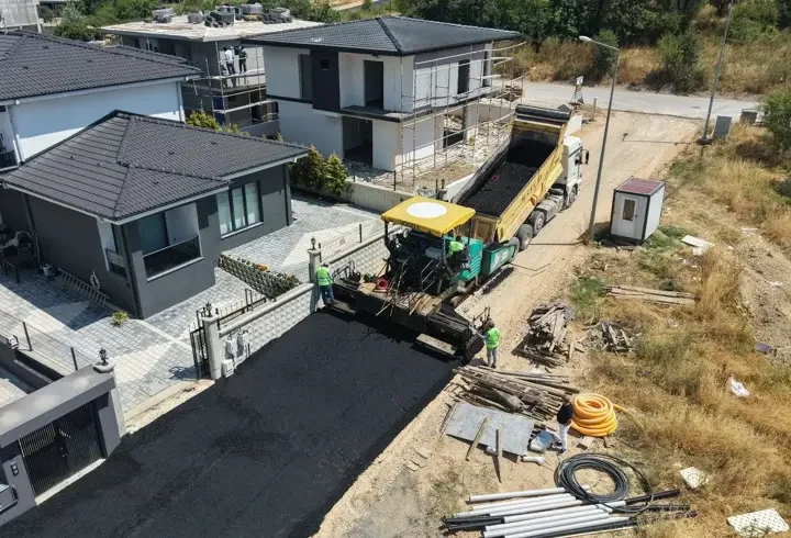 Nilüfer’de 8 bin 909 kilometrelik asfalt kaplama çalışması gerçekleştirildi