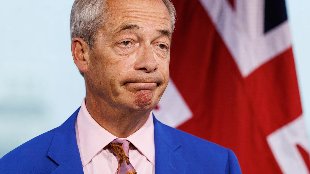 El ultra británico Farage dimite como diputado por un caso de corrupción pero buscará ser reelegido