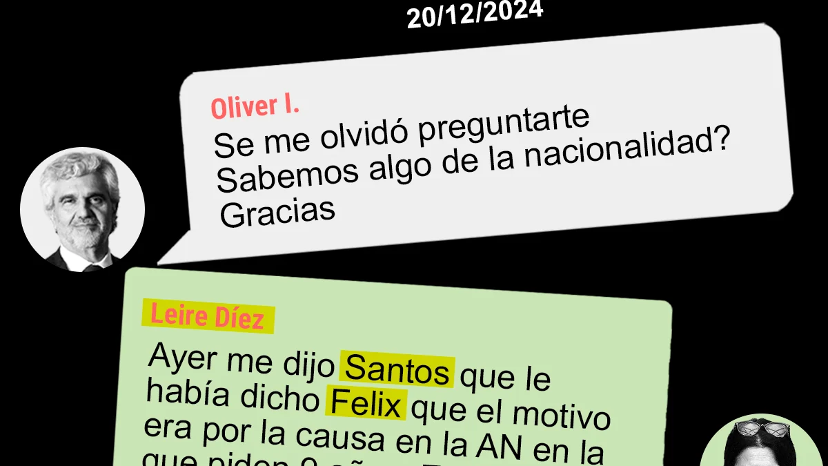 Bolaños en la 'trama Leire': Cerdán pidió a "Félix" nacionalizar al venezolano que perseguía al fiscal José Grinda