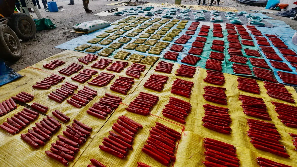 La Libertad: Decomisan más de 5.200 explosivos destinados a minería ilegal