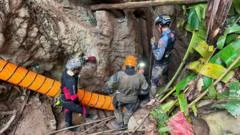 Four more men freed from flooded Laos cave