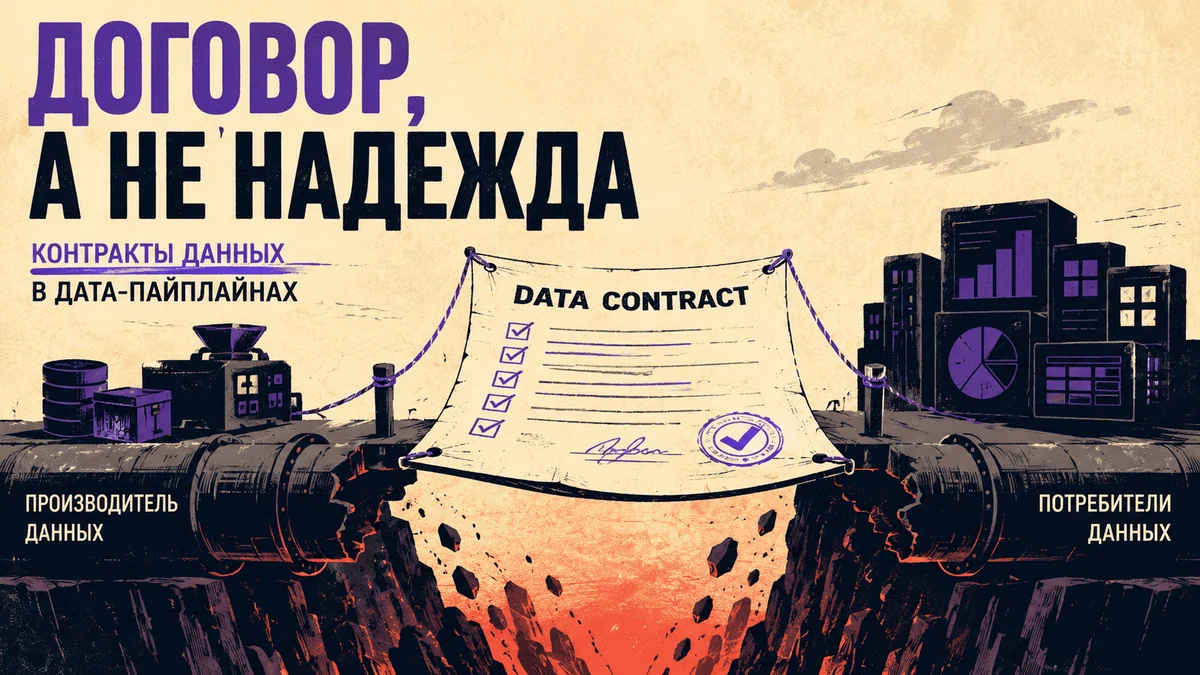 Контракты данных между командами: гайд по data contracts в дата‑пайплайнах