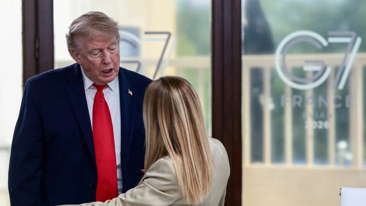 Trump insiste en su menosprecio a Meloni: asegura que pidió fotografiarse con él para mejorar en las encuestas