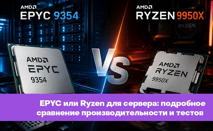 Что выбрать для сервера, EPYC или Ryzen?