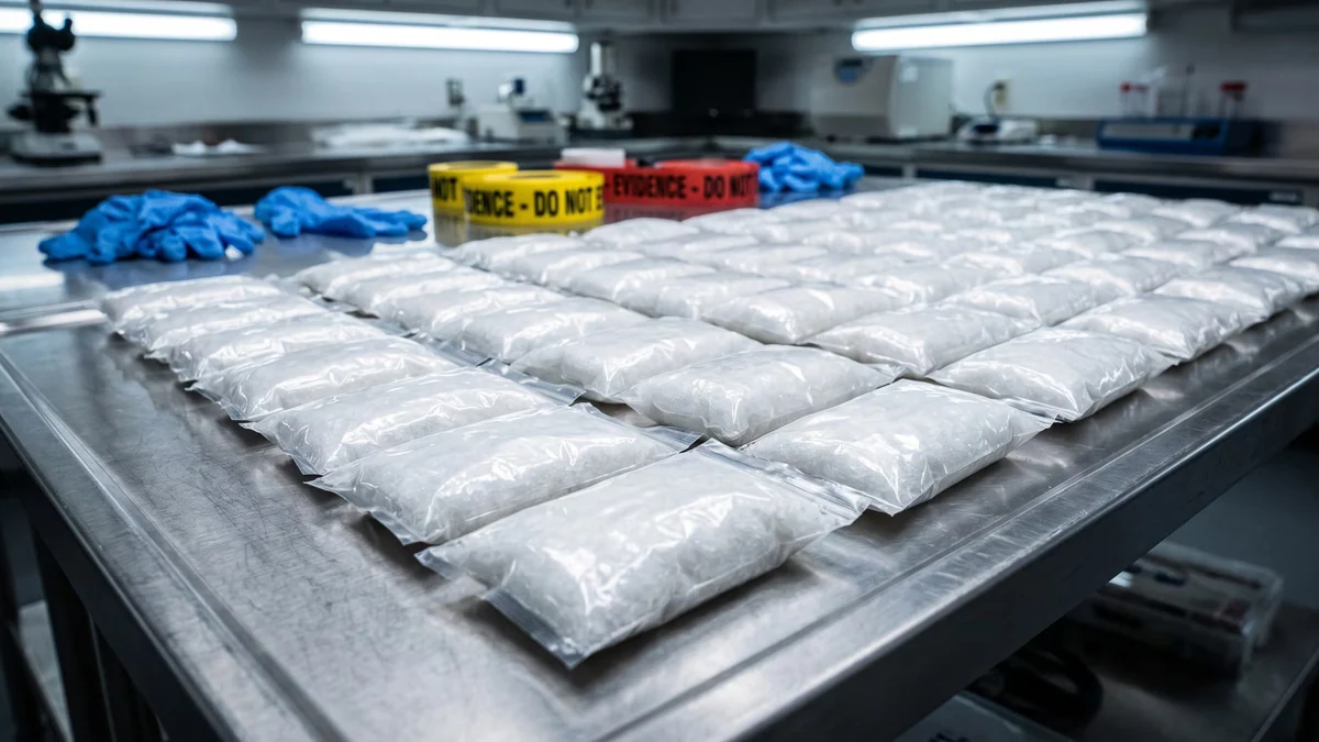 Esta es la droga que gana terreno en Florida: decomisan más de 54 kilos de metanfetamina y hallan laboratorios clandestinos