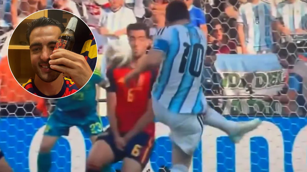 La divertida reacción del futbolista español que recibió el pelotazo de Messi en la final del Mundial 2026