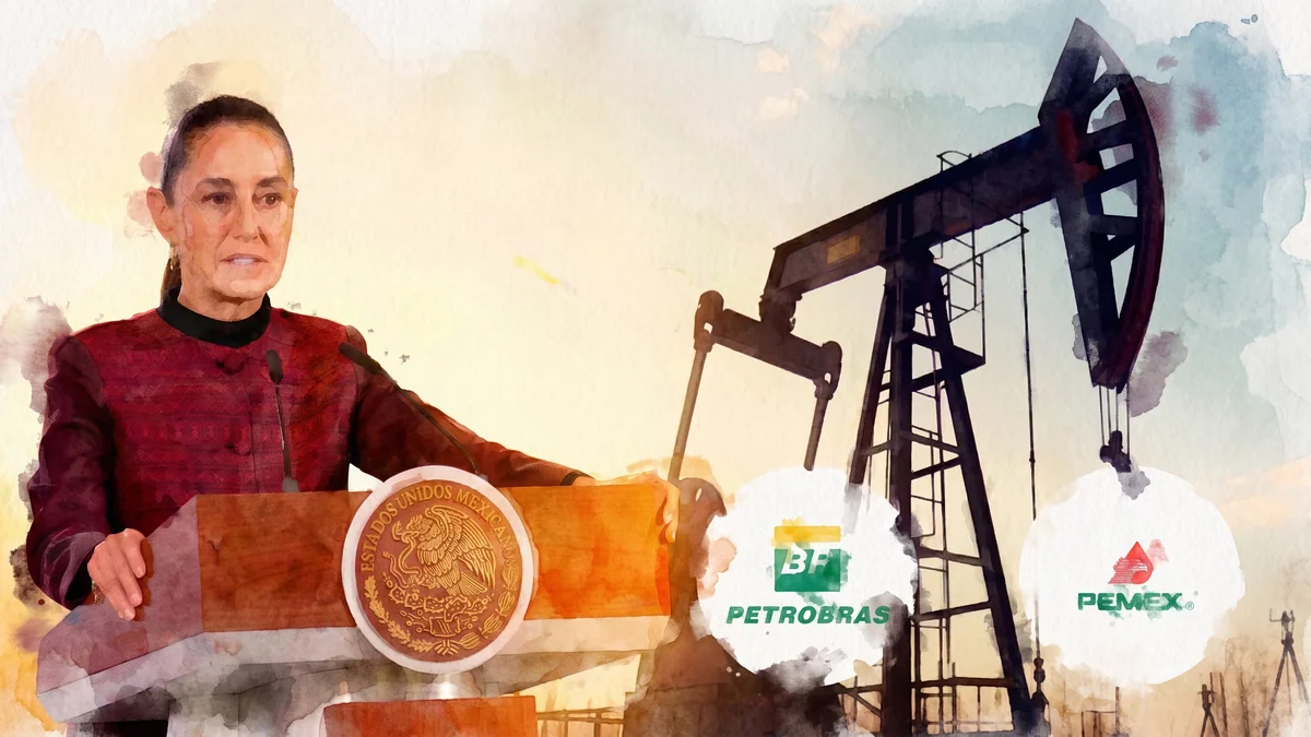 México buscará más petróleo en Cantarell con tecnología de Petrobras, revela Sheinbaum