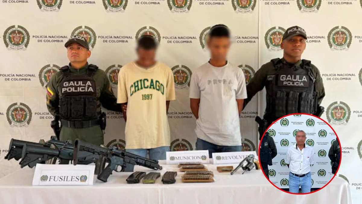 Los dos golpes al Clan del Golfo y la disidencias de las Farc que dejaron tres capturas en Cauca y Tolima: así fueron los operativos