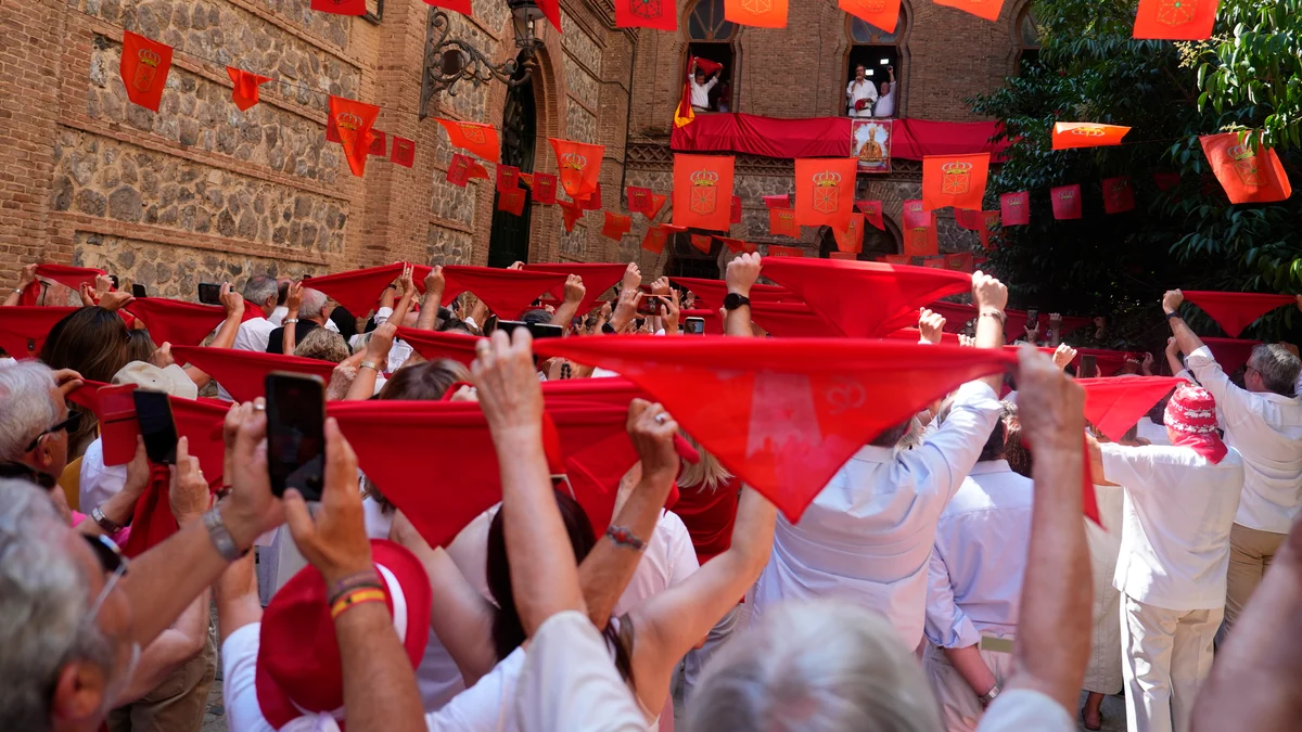 Madrid también presume de chupinazo (y 100 kilos de chistorra) por San Fermín en el corazón de Chamberí: "Una vez se publicó una foto del nuestro pensando que era Pamplona"