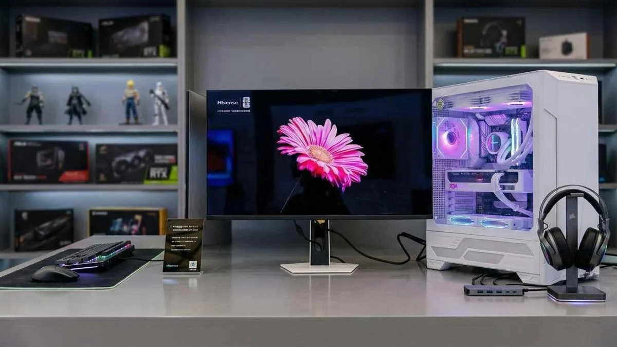 Hisense dünyanın ilk 5K Obsidian Mini LED oyuncu monitörünü duyurdu