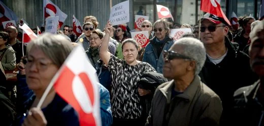 Grönland: Bürger protestieren vor neuem US-Konsulat in der Hauptstadt Nuuk
