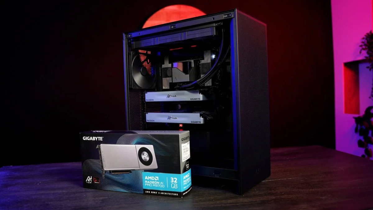 Une tour à 15 274 €, deux GPU AMD et aucun abonnement cloud : on a testé l’IA locale à son maximum