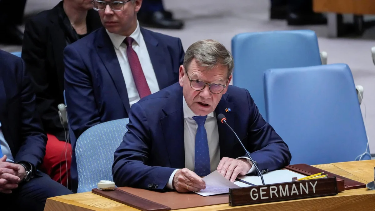 Wadephul wirbt für Deutschlands Sitz im UN-Sicherheitsrat