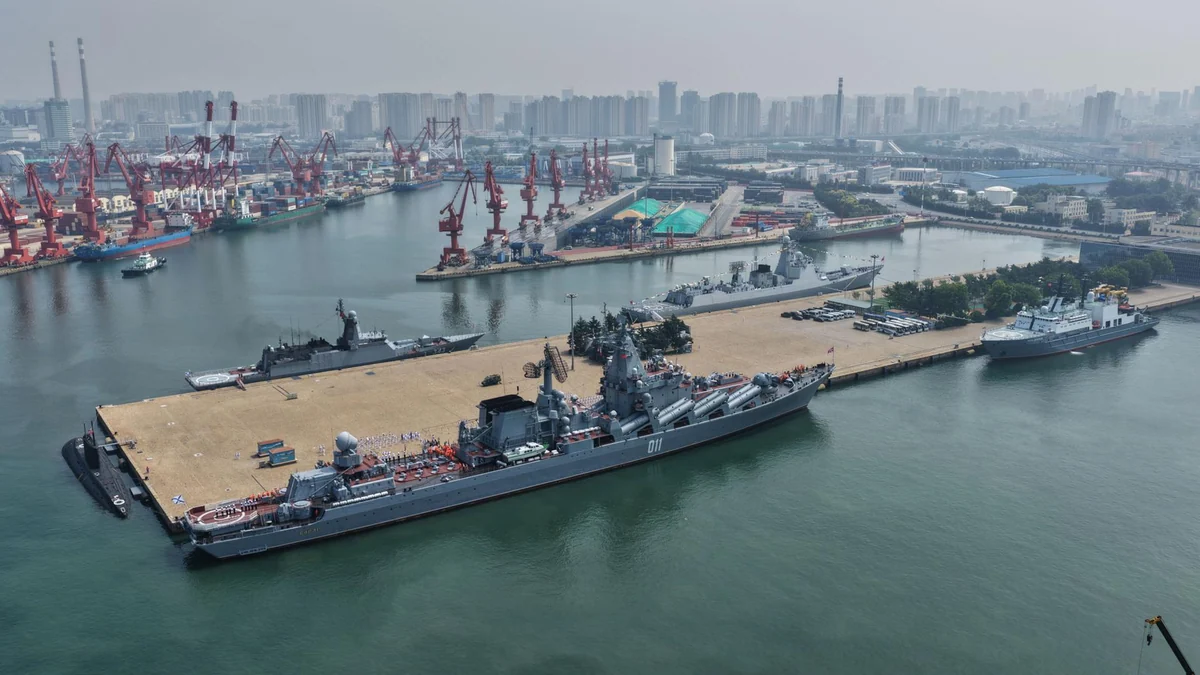 China und Russland starten Marineübung