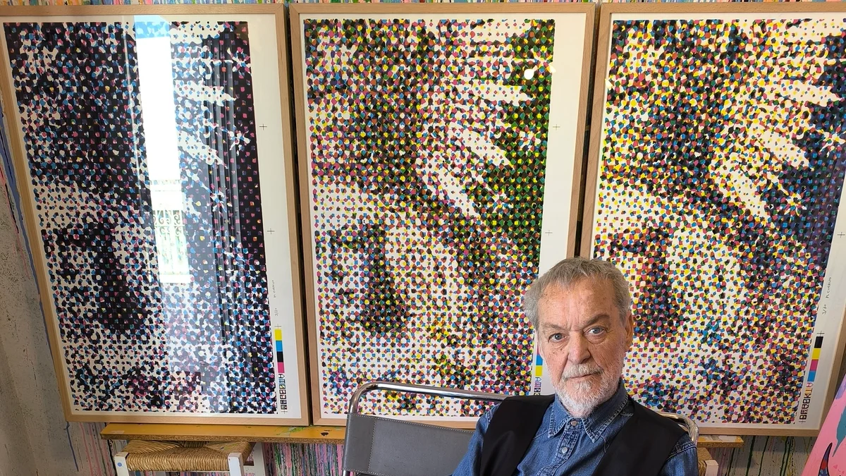 Muere Manolo Cuervo, el pintor que innovó los carteles de Sevilla y mejor plasmó a la Macarena como un icono pop