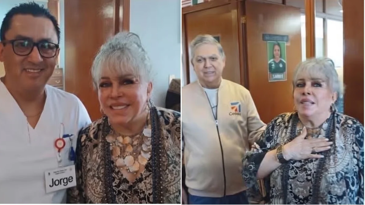 Verónica Castro visita la Casa del Actor y conmueve a residentes con emotivo encuentro