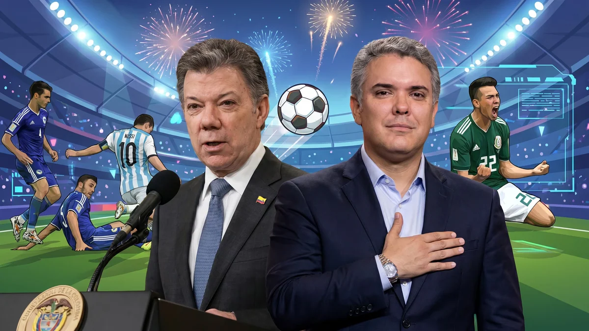 Mundial y elecciones: así fueron las jornadas en las que Colombia eligió presidente durante la Copa del Mundo en el siglo XXI