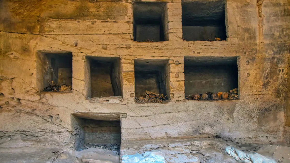 Hallazgo en Egipto: tumbas de 2.000 años y una ciudad bizantina en el desierto
