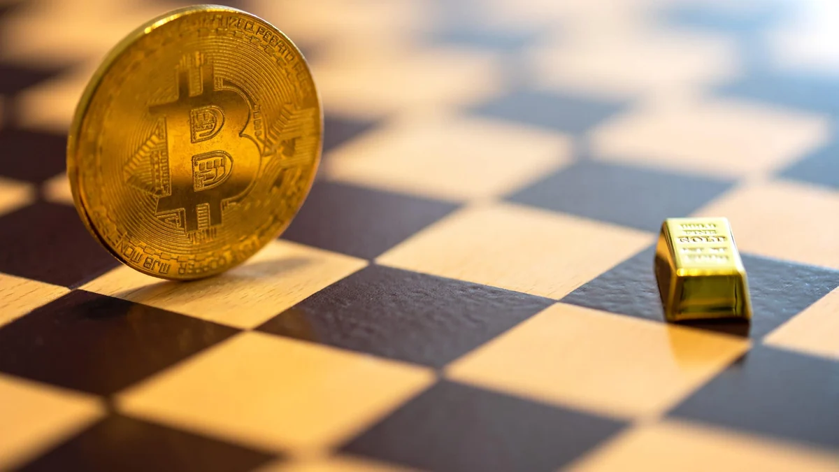 Bitcoin verliert gegen Gold: Kippt das digitale-Gold Narrativ?