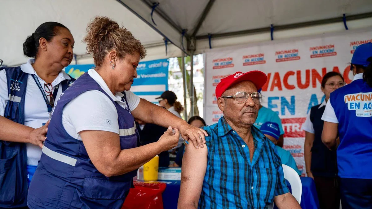 El Ministerio de Salud de Guatemala aplicó 83,746 dosis contra el sarampión en la Semana de Vacunación de las Américas