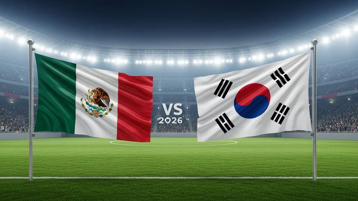 ¿Quién ganará el México vs Corea del Sur? Esto predice la Inteligencia Artificial para el Mundial 2026