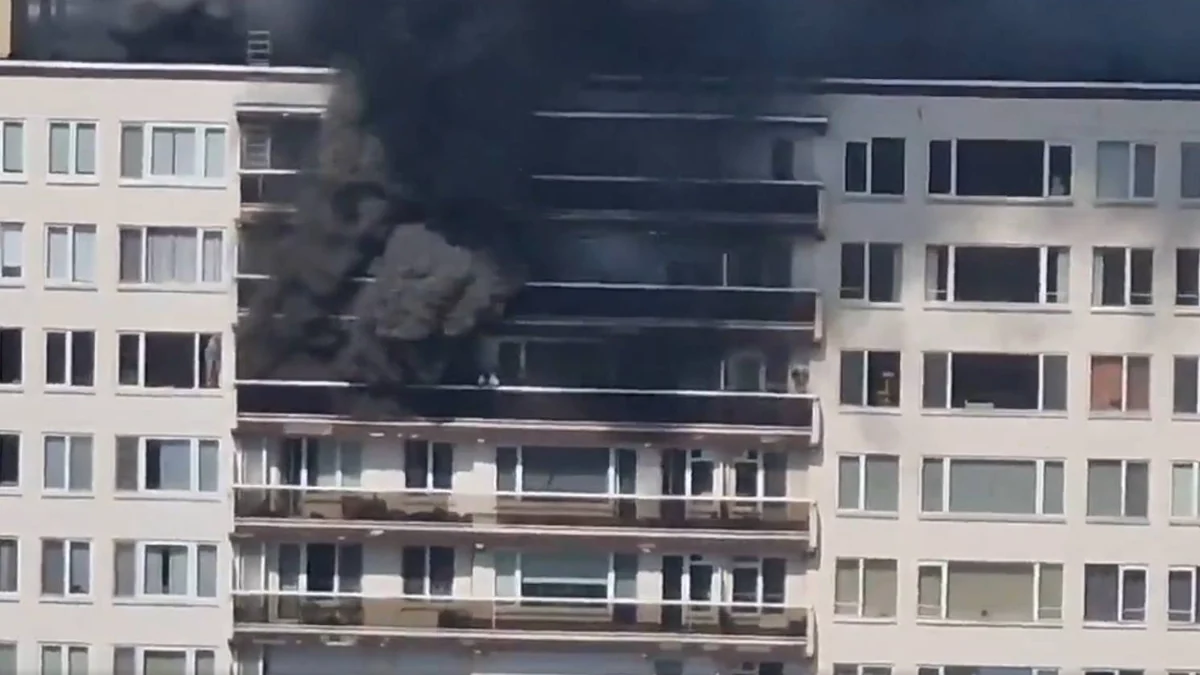 Al menos seis muertos en un incendio en un edificio residencial en Amberes